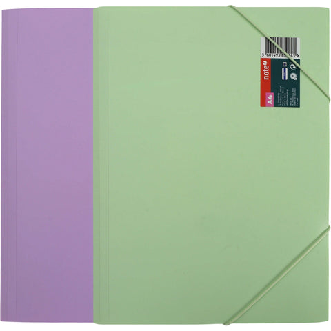Capa com Elásticos A4 Pastel Reversível Note!
