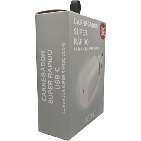 Tomada Usb-C Branco Fusion