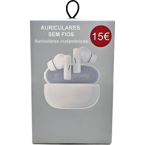 Auriculares Sem Fios Branco Fusion