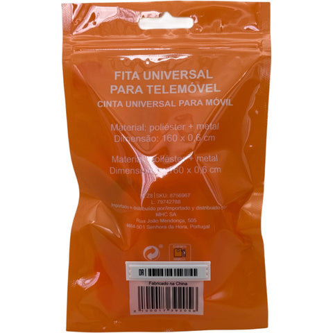 Fita Universal Telemovel Laranja Fusion