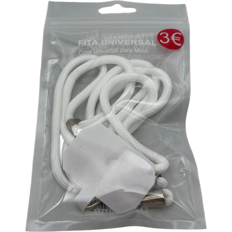 Fita Universal Telemovel Branco Fusion