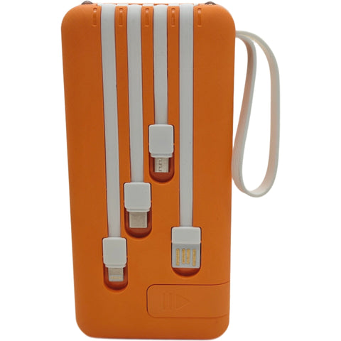 Power Bank 10.000 Mah Laranja Fusion