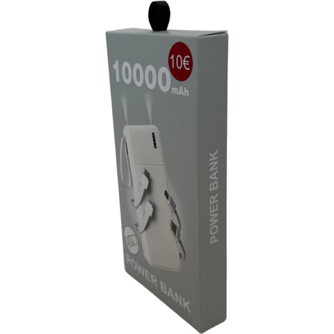 Power Bank 10.000 Mah Branco Fusion