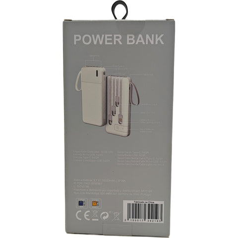Power Bank 10.000 Mah Branco Fusion