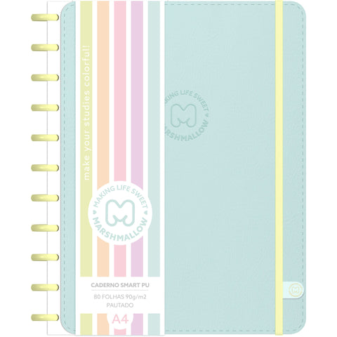 Caderno Smart  A4 Smooth 2 Unidades (várias opções) Marshmallow