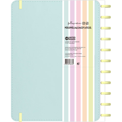 Caderno Smart  A4 Smooth 2 Unidades (várias opções) Marshmallow