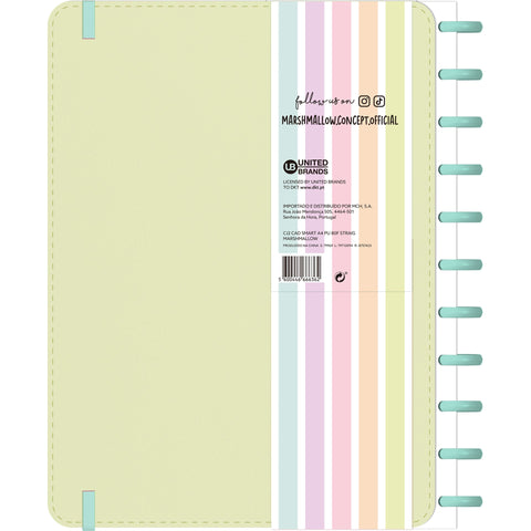 Caderno Smart  A4 Smooth 2 Unidades (várias opções) Marshmallow