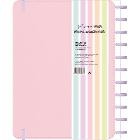 Caderno Smart  A4 Smooth 2 Unidades (várias opções) Marshmallow