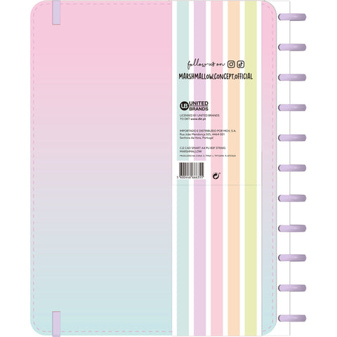 Caderno Smart  A4 Straig 2 Unidades (várias opções) Marshmallow