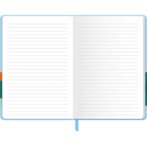 Caderno Agraf Formato A5 C.Dura Com Elast P Sh Pastel