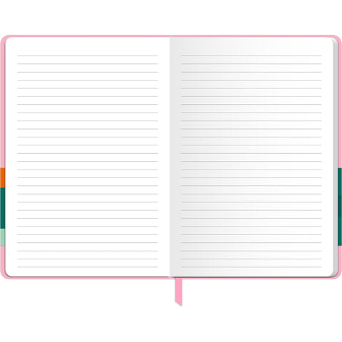 Caderno Agraf Formato A5 C.Dura Com Elast P Sh Pastel