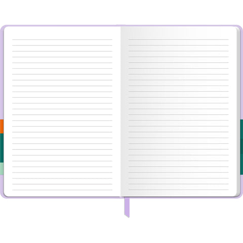 Caderno Agraf Formato A5 C.Dura Com Elast P Sh Pastel