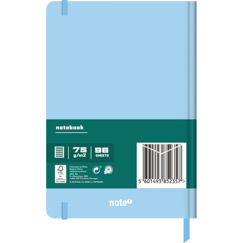 Caderno Agraf Formato A5 C.Dura Com Elast P Sh Pastel