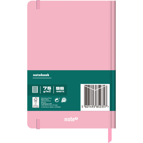 Caderno Agraf Formato A5 C.Dura Com Elast P Sh Pastel