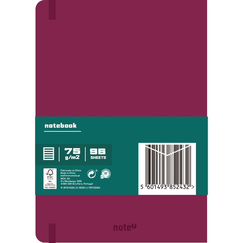 Caderno Agrafado A5 Capa Dura (várias opções) Note!