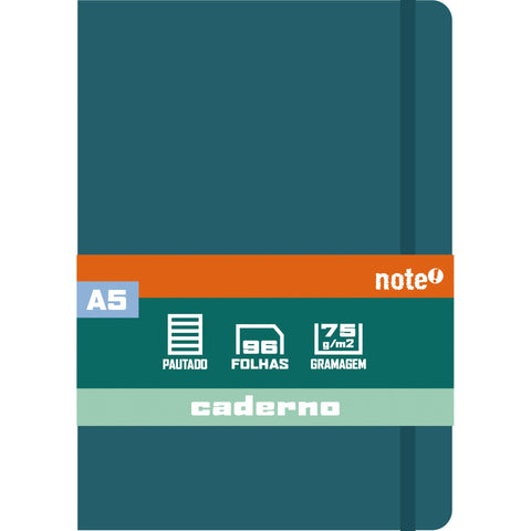 Caderno Agrafado A5 Capa Dura (várias opções) Note!