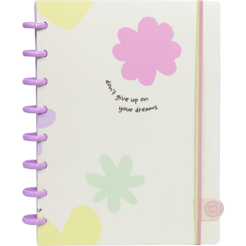 Caderno Disco Formato A5 P Beloved Marshmallow