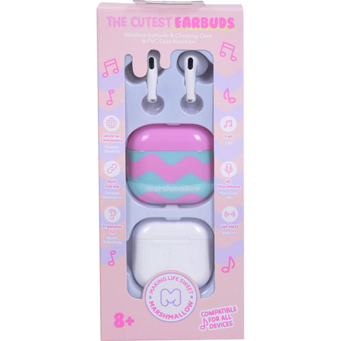 Earphones Com Caixa Beloved Marshmallow