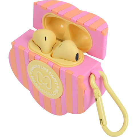 Auriculares com Caixa Flor (várias opções) Marshmallow