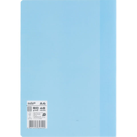 Caderno Agrafado Flex A4 Flex Pautado Pastel Note!