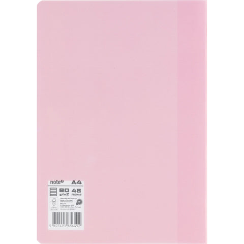Caderno Agrafado Flex A4 Flex Pautado Pastel Note!