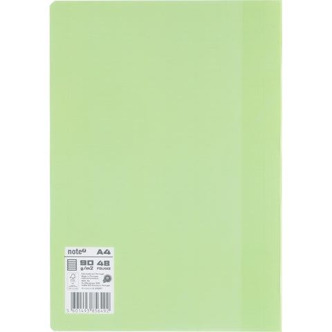 Caderno Agrafado Flex A4 Flex Pautado Pastel Note!