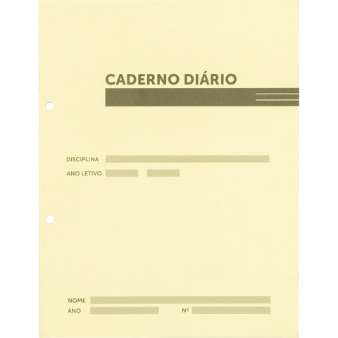 Caderno Diario A5 Pautado Note!