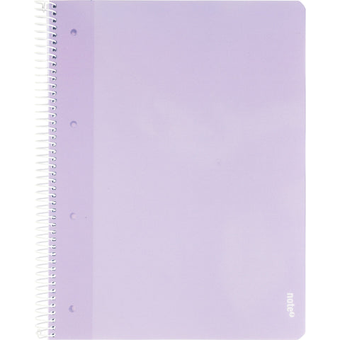 Caderno Espiral A4 Polipropileno Pautado Pastel (várias opções) Note!