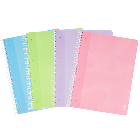 Caderno Espiral Formato A5 Pp 100 F 70 G P Pastel Sortido 26