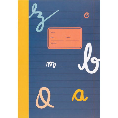 Caderno Agrafado A5 de 2 Linhas Note!
