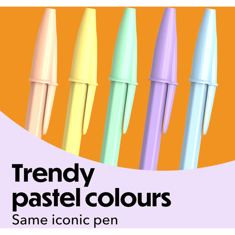 Esferográfica Cristal Pastel 3 Unidades Bic
