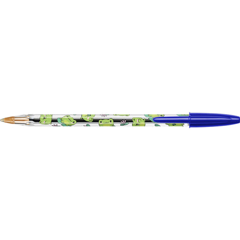 Esferográfica Cristal Kawaii Tinta Azul 3 Unidades Bic