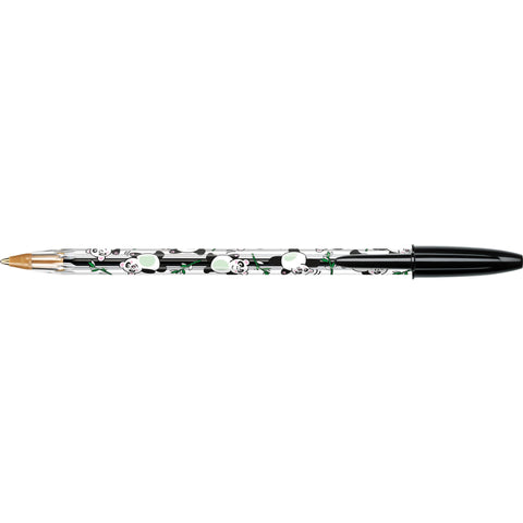 Esferográfica Cristal Kawaii Tinta Preta 3 Unidades Bic