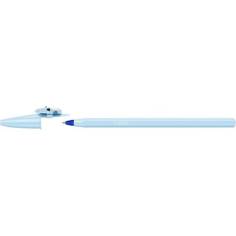 Esferográfica Cristal Figurine Tubarão/ Crocodilo 2 Unidades Bic