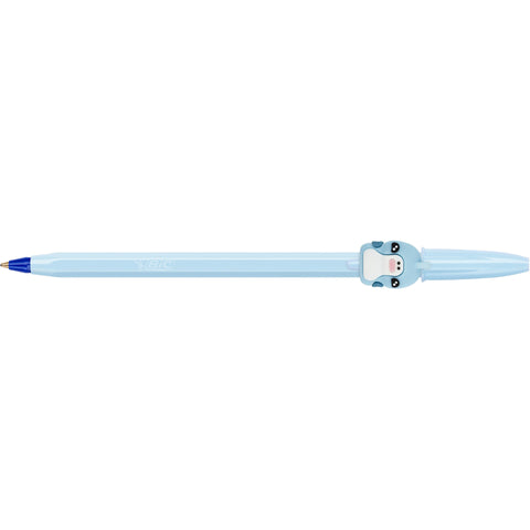 Esferográfica Cristal Figurine Tubarão/ Crocodilo 2 Unidades Bic