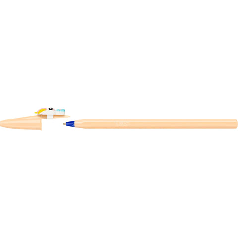 Esferográfica Cristal Figurine Vaca/ Unicórnio 2 Unidades Bic
