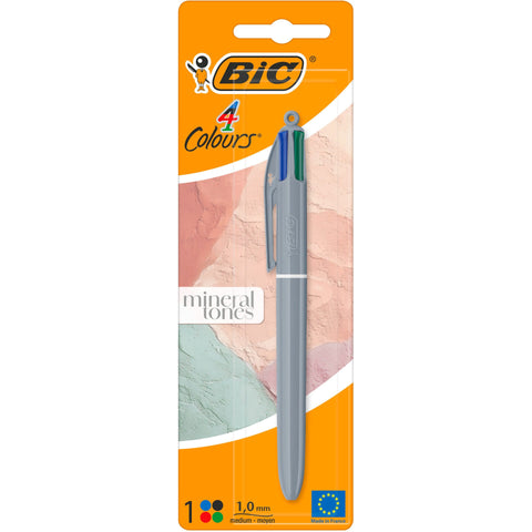 Esferográfica 4 Colours Mineral Tones Bic (várias opções)