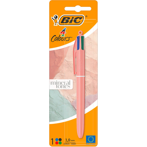 Esferográfica 4 Colours Mineral Tones Bic (várias opções)