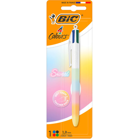 Esferográfica 4 Colours Soft Sweet Bic