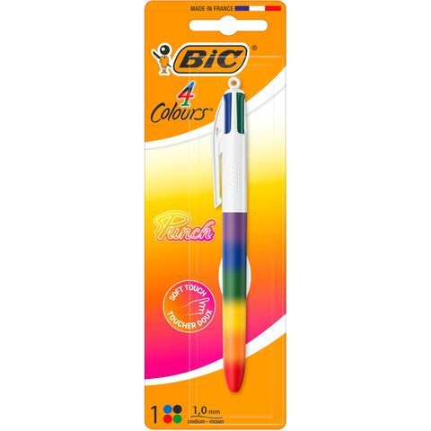 Esferográfica 4 Colours Soft Punch Bic
