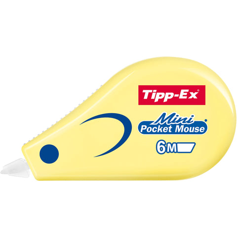 Fita Corretora Mini Pocket Mouse Pastel 2 Unidades Tipp-Ex