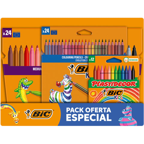 Pack Especial Colorir Kids 60 Unidades Bic