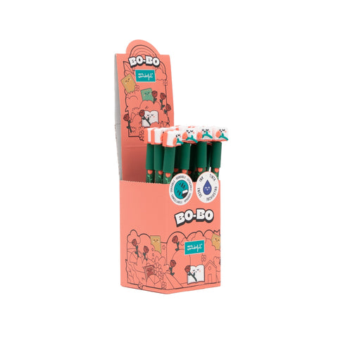 Caneta Apagável Bo-Bo-Livro E Rosa