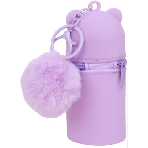 Porta-Chaves Mini Estojo Com Pompom (várias opções) Note!