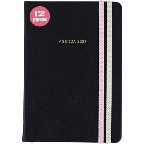 Agenda A5 2027 12 Meses Semanal Calm (várias opções) Note!