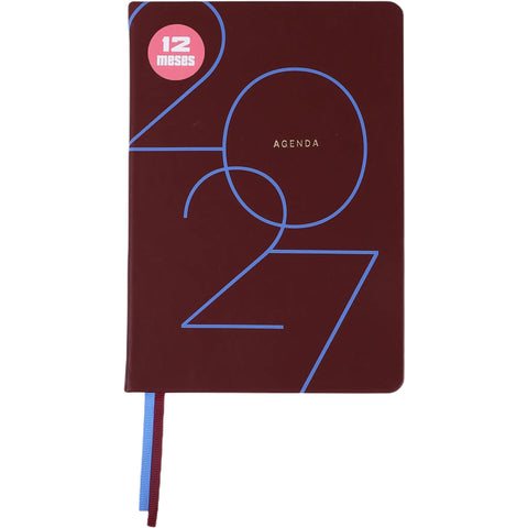 Agenda A5 2027 12 Meses Semanal Essential (várias opções) Note!