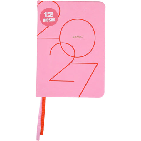 Agenda A6 2027 12 Meses Semanal Essential (várias opções) Note!