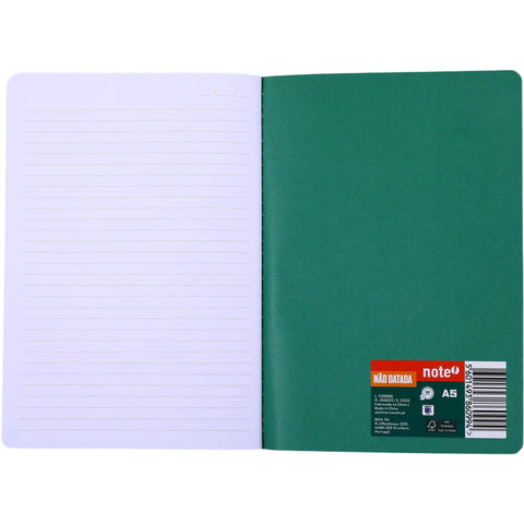 Agendas A5 Não Datadas In Time 3 Unidades Note!