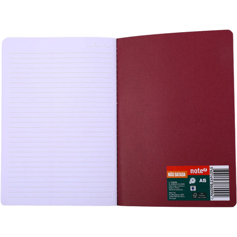 Agendas A5 Não Datadas In Time 3 Unidades Note!