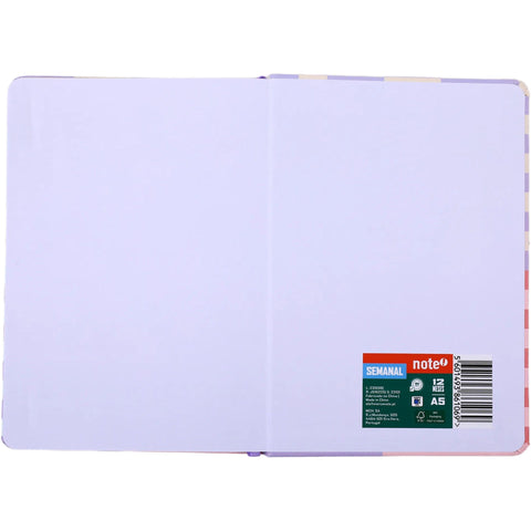 Agenda A5 2027 12 Meses Semanal Geometric (várias opções) Note!